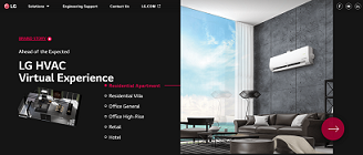 في معرض تجربة " LG HVAC " : كيف تشعر براحة البيئة الداخلية بشكل افتراضي ؟
